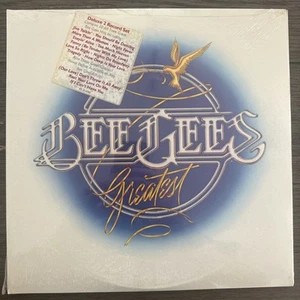 Bee Gees Greatest Hits 1979 Vinyl Double LP Embossed Trifold SEALED!HYPE STICKER - Picture 1 of 6