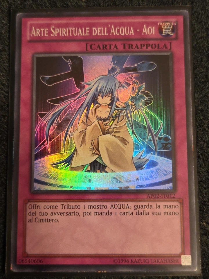 *Italian* Spiritual Water Art - Aoi AP02-EN012 Astral Pack 2 Unlimited LP Super - Image 1 of 1