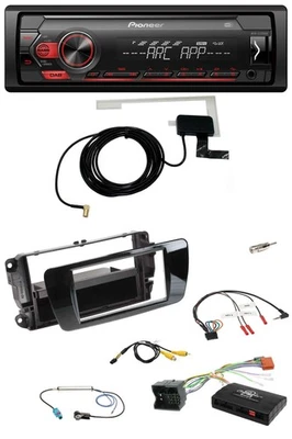 Pioneer 1DIN USB DAB MP3 Lenkrad Autoradio für Seat Ibiza 2008-2015 klavierlack - Bild 1 von 4