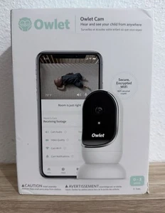 Owlet Cam Smart Baby Monitor - HD Video Monitor with Camera Encrypted WiFi - Picture 1 of 3