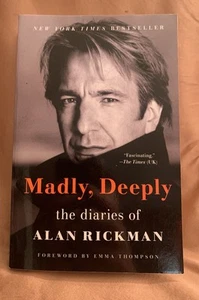 Madly, Deeply : The Diaries of Alan Rickman by Alan Rickman (2024, Trade... - Picture 1 of 8