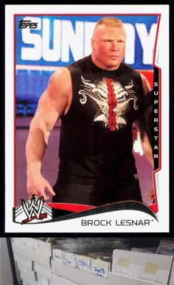 2014 Topps WWE #8 Brock Lesnar - JL Foto 1 de 2