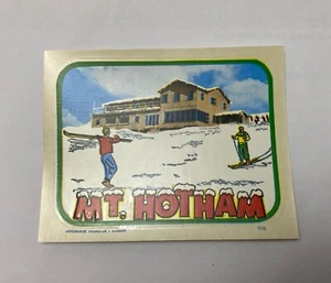 Vintage MT HOTHAM (Victorian Snow Fields) Tourist Souvenir Transfer - Picture 1 of 3