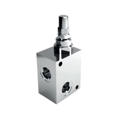 OLEODINAMICA MARCHESINI Hydraulic Relief Valve, VMP 3/8’’, 1/2" BSP FF SPEC. P, 10-180 Bar
