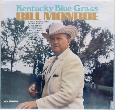 Bill Monroe And His Blue Grass Boys ‎– Kentucky Blue Grass - MCA -Vinyl - SEALED - Image 1 of 2