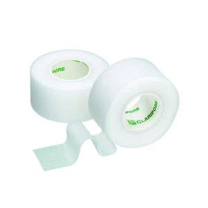 6 x Claripore Transparent Plastic Surgical, Micropore Tape 2.5cm x 9.1m  - Picture 1 of 4