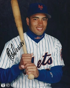 Rey Ordonez Autographed Signed 8x10 Photo - MLB NY Mets Devil Rays Cubs - w/COA - Picture 1 of 1