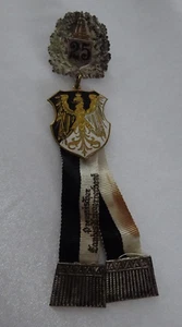 A10-206 Prussia: Federazione dei guerrieri nazionali prussiani 25 anni con nastro - Foto 1 di 7