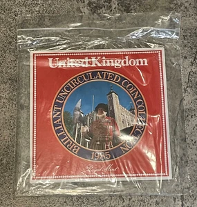 Rare 1985 GB Royal Mint - BUNC Annual Coin Collection Factory Sealed - Picture 1 of 1