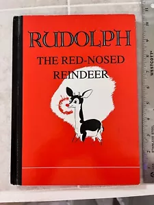 Vintage Rudolph The Red Nosed Reindeer by Robert L. May for Montgomery Ward Book - Picture 1 of 6