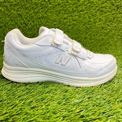 New Balance 577 Mujer Talla 8.5 Blanco Atlético Caminar Cuero Zapatos Tenis Foto 1 de 4