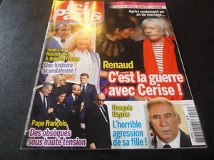 Revue "ICI PARIS N°4165 - 2025" Renaud, Le Pape FRANCOIS, Brigitte FOSSEY & J.L. - Bild 1 von 1