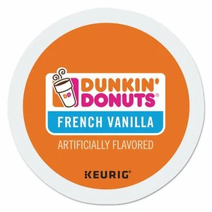 Café de vainilla francés Dunkin' Donuts Keurig 22 tazas K tostado mediano (400847) - Imagen 1 de 5