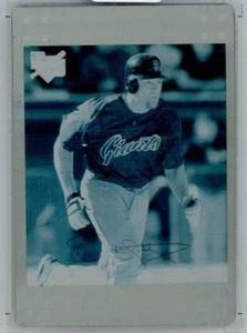 2007 Topps Updates and Highlights Nate Schierholtz #UH185 Cyan Printing Plate - Picture 1 of 2