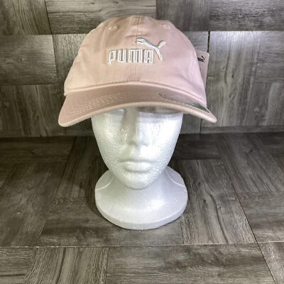 Sombrero ajustable para mujer Puma Evercat rosa pastel claro nuevo con etiquetas logotipo ajuste relajado Foto 1 de 4