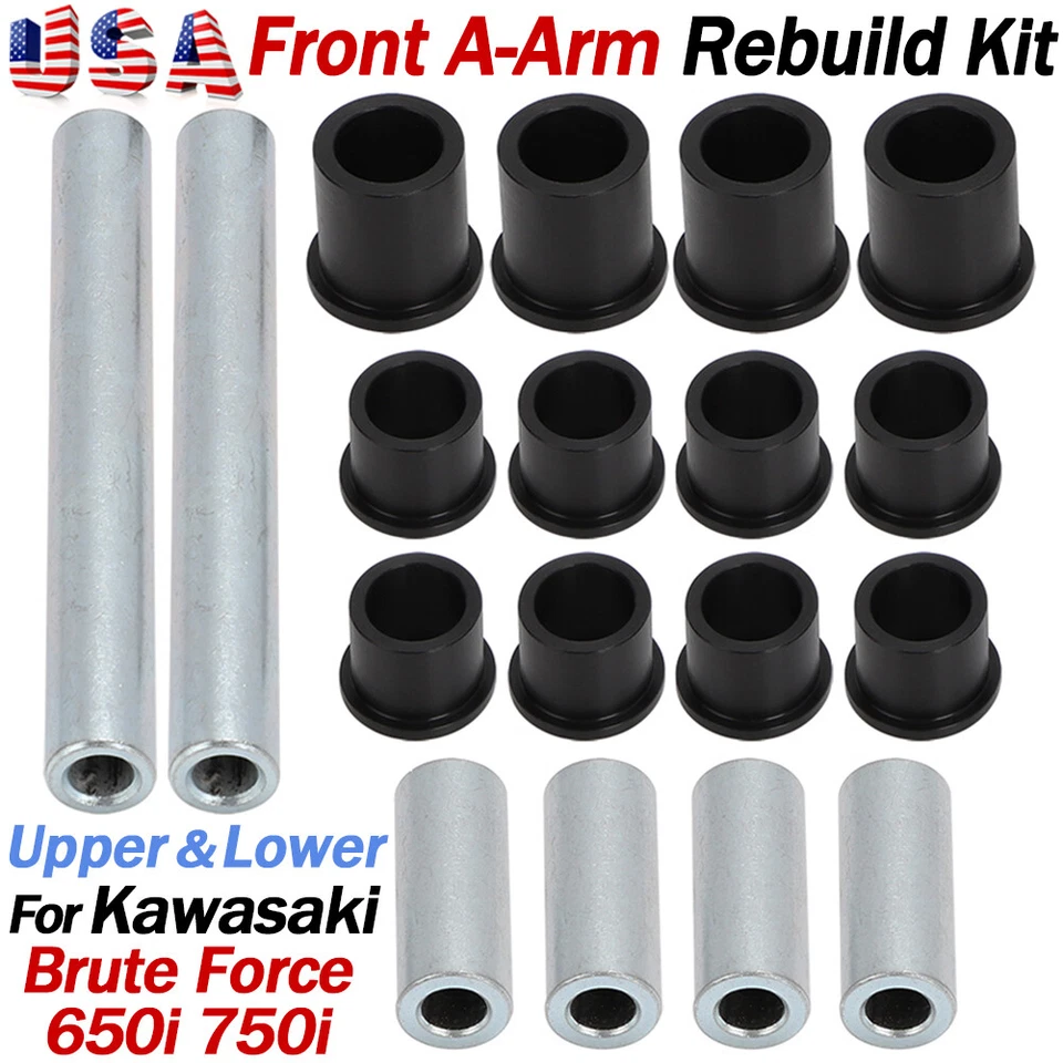 Front A Arm Front Bushing Pin Rebuild for Kawasaki Brute Force 650i 750i 2005-23 - Изображение 1 из 4