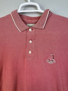 Cutter & Buck Pinehurst 1895 Polo Uomo XXL Rosso Cotone/Poliestere Golf Preppy Casual - Foto 1 di 9
