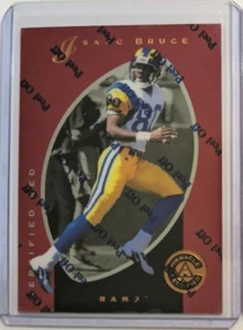 🏆 1997 Pinnacle Certified Red ISAAC BRUCE #29 ST. LOUIS RAMS - Picture 1 of 2