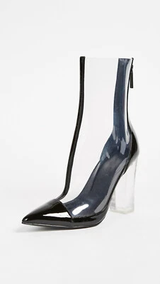 Прозрачные ботильоны KENDALL + KYLIE Haven, прозрачные/черные, размер 6,5 M - Изображение 1 из 4