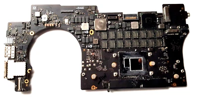 APPLE MACBOOK PRO 15" A1398 2015 i7 2.2GHz 16GB EMC 2909 LOGIC BOARD-NOT WORKING - Image 1 of 4