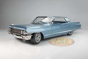 1962 Cadillac Sedan De Ville - Newport Blue Metallic 1:18 Stamp Models 118STM196 - Picture 1 of 2