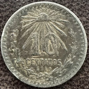 1919 10 Centavos MEXICO Coin (#CB01314) - Imagen 1 de 2
