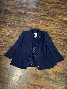 Gymboree Blue Girls Jacket Sz:4t-5t - Picture 1 of 5