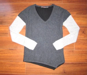 FEEL THE PEICE ~ One Size ~ 100% CASHMERE Colorclock Relaxed Pullover Sweater 03 - Picture 1 of 5