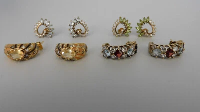 lotto x orecchini  argento massiccio Vintage lot x  solid silver  earrings  V25 - Immagine 1 di 4