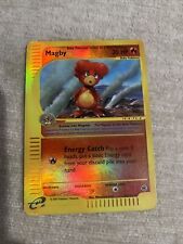 Magby Reverse Holo 52/165 Expedition 2002 Rare Pokemon Card! Great Condition!
