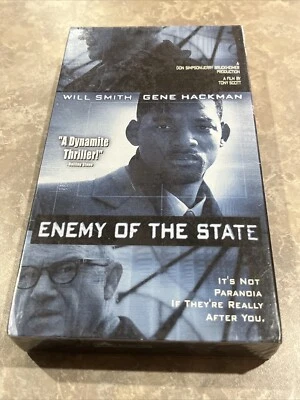 Enemy of the State with Will Smith & Gene Hackman (VHS, 2002) -BRAND NEW, SEALED - Image 1 of 4