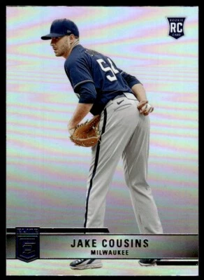 2022 PANINI ELITE BASEBALL Jake Cousins Rookie Milwaukee Brewers #180 - Image 1 of 2