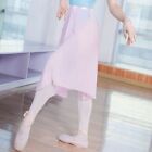 Adult Girl Ballet Skirt Chiffon Tutu Dance Wrap Women Dancing Practice Dress