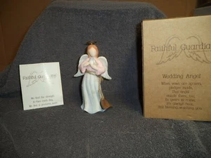Faithful Guardians Collection "Wedding Angel" by Marcia Anne About Face Desi - Picture 1 of 4