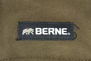 Berne Insulated Bibs Brown Canvas Snaps Zips Adjustable Straps, Infant/Tod 24M - Picture 1 of 8