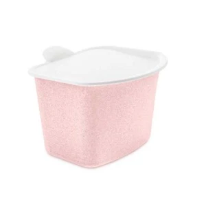 Koziol Bio Abfallbehälter BIBO organic pink Tischabfalleimer Tischabfallbehälter - Bild 1 von 1