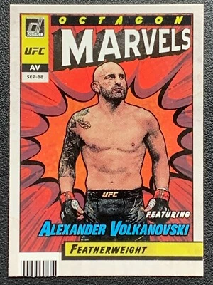 Alexander Volkanovski 6 Octagon Marvels Donruss UFC Panini 2022 - Image 1 of 4