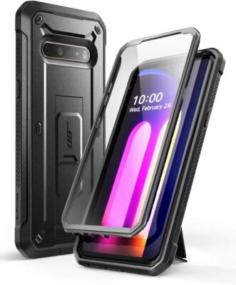 LG V60 ThinQ 2020 Case SUPCASE ull-Body Case Built-in Screen Protector + Holster - Image 1 of 4