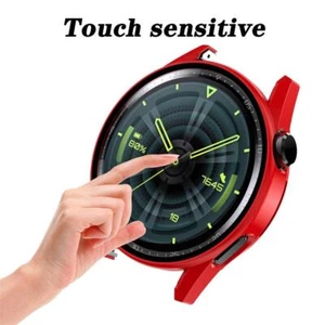 Smartwatch Full Cover Case With Tempered Glass Film Smartwatch Screen Prot AUU - Photo 1 sur 8