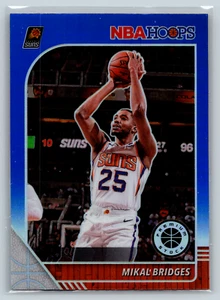 Mikal Bridges 2019 Hoops Premium Stock Prizms Blue #153 Phoenix Suns - Picture 1 of 2