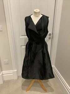 JAMES LAKELAND Ladies Black  Knee Length Smart Dress Size 16 ,199£ , New - Picture 1 of 9