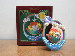 Carlton Cards Heirloom Ornaments Noah's Ark 2003 2-Sided, Rotating Rainbow #60 - Bild 1 von 12