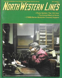 North Western Lines #3 2007 C&NW Union Pacific Merger 1995 Bentonite Hoppers - Picture 1 of 6