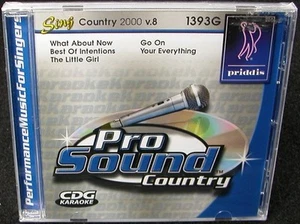 Karaoke CD, 1393G: Sing Country 2000 v8: What About Now, The Little Girl, Go On - Picture 1 of 6