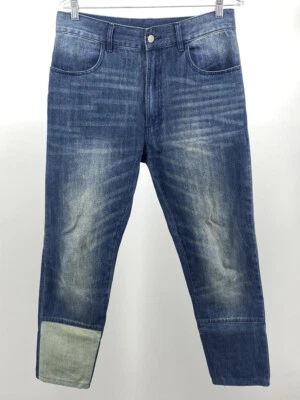 Maison Margiela FW16 Patchwork Distressed Denim sz 31 made in Italy - Image 1 of 4