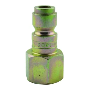(1/10) Milton 1808 3/8" Female NPT P-Style Plug, 68 CFPM, STEEL-Fast, Free S&H - Bild 1 von 1
