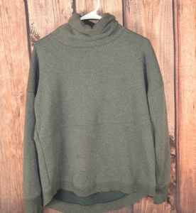 Felpa Athleta Cozy Karma collo ad imbuto taglia XS grigia morbida - Foto 1 di 8