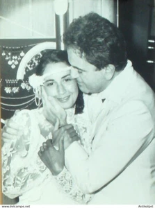 BEART Guy (photo mariage sa Eve sa fille) Garches 1984 - Picture 1 of 2
