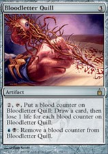 4x Bloodletter Quill MTG Ravnica NM Magic Regular
