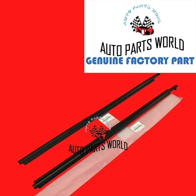 GENUINE OEM 2008-2015 SCION xB FRONT RIGHT & LEFT DOORS BELT MOLDING SET OF 2 - Image 1 of 4